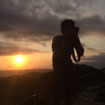 Sunset, SLR, dan Mas Ndop (Dzofar.com)